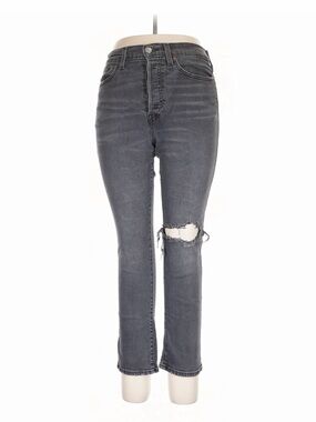 Levi’s High-Rise Distressed Jeans